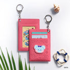 BT21 VACANCE LEATHER PATCH CARD HOLDER - Shopping Around the World with Goodsnjoy