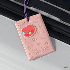 BT21 VACANCE LEATHER PATCH TRAVEL TAG - Shopping Around the World with Goodsnjoy