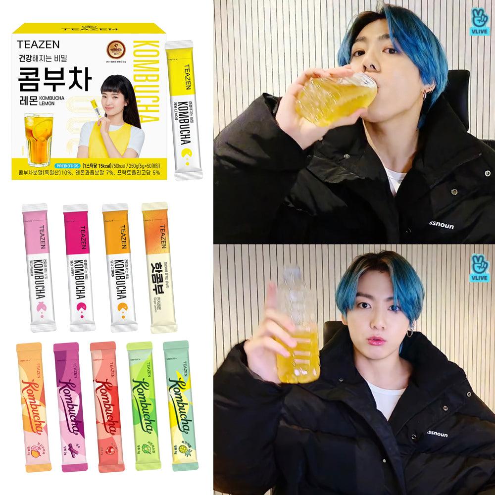 BTS JUNGKOOK KOMBUCHA (30 PIECES) - Shopping Around the World with Goodsnjoy