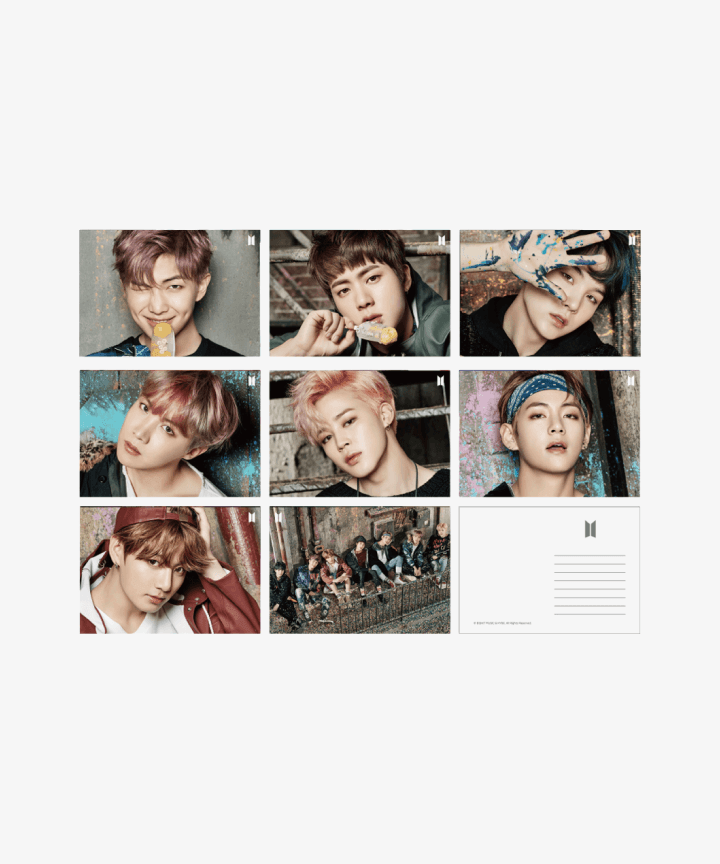 BTS LENTICULAR POSTCARD VER.3 (YOU NEVER WALK ALONE) - Shopping Around the World with Goodsnjoy