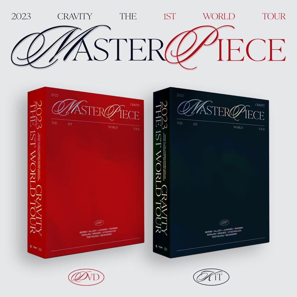 CRAVITY - 2023 CRAVITY THE 1ST WORLD TOUR [MASTERPIECE] (DVD, KiT VIDEO) - Shopping Around the World with Goodsnjoy