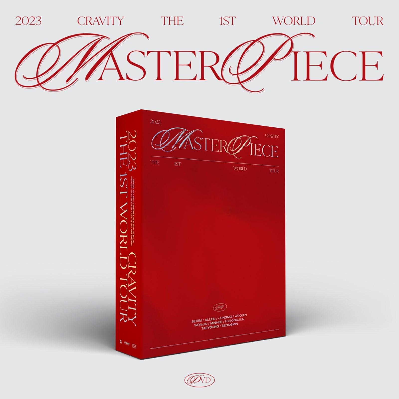 CRAVITY - 2023 CRAVITY THE 1ST WORLD TOUR [MASTERPIECE] (DVD, KiT VIDEO) - Shopping Around the World with Goodsnjoy