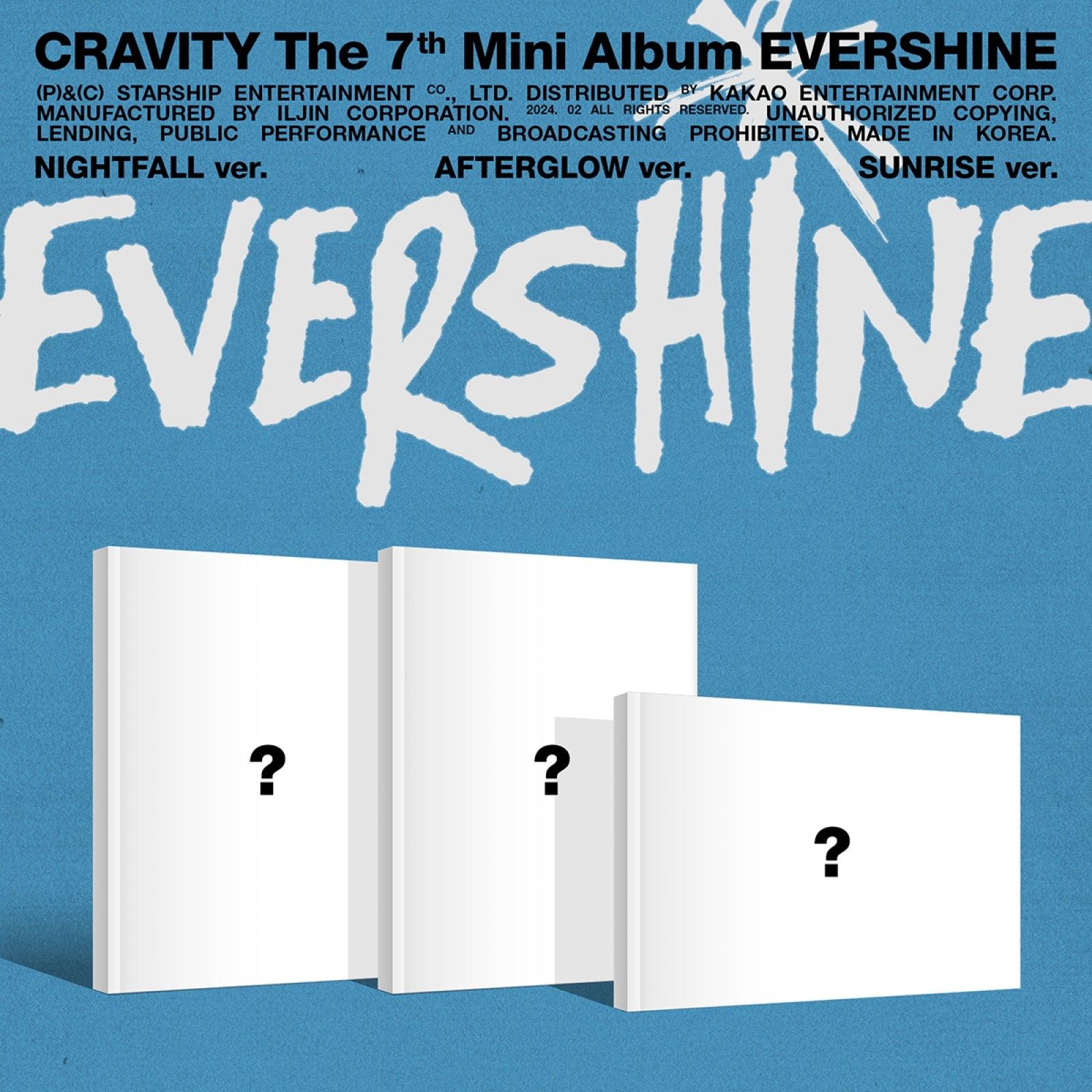 CRAVITY - EVERSHINE / THE 7TH MINI ALBUM - Shopping Around the World with Goodsnjoy