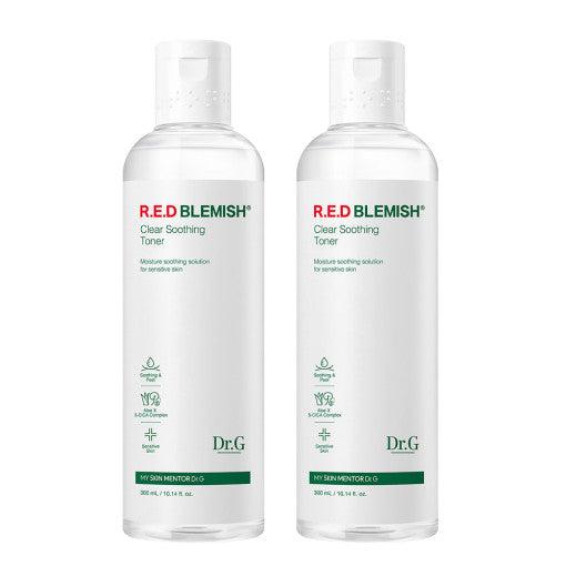 DR.G R.E.D BLEMISH CLEAR SOOTHING TONER 300ml X 2 - Shopping Around the World with Goodsnjoy