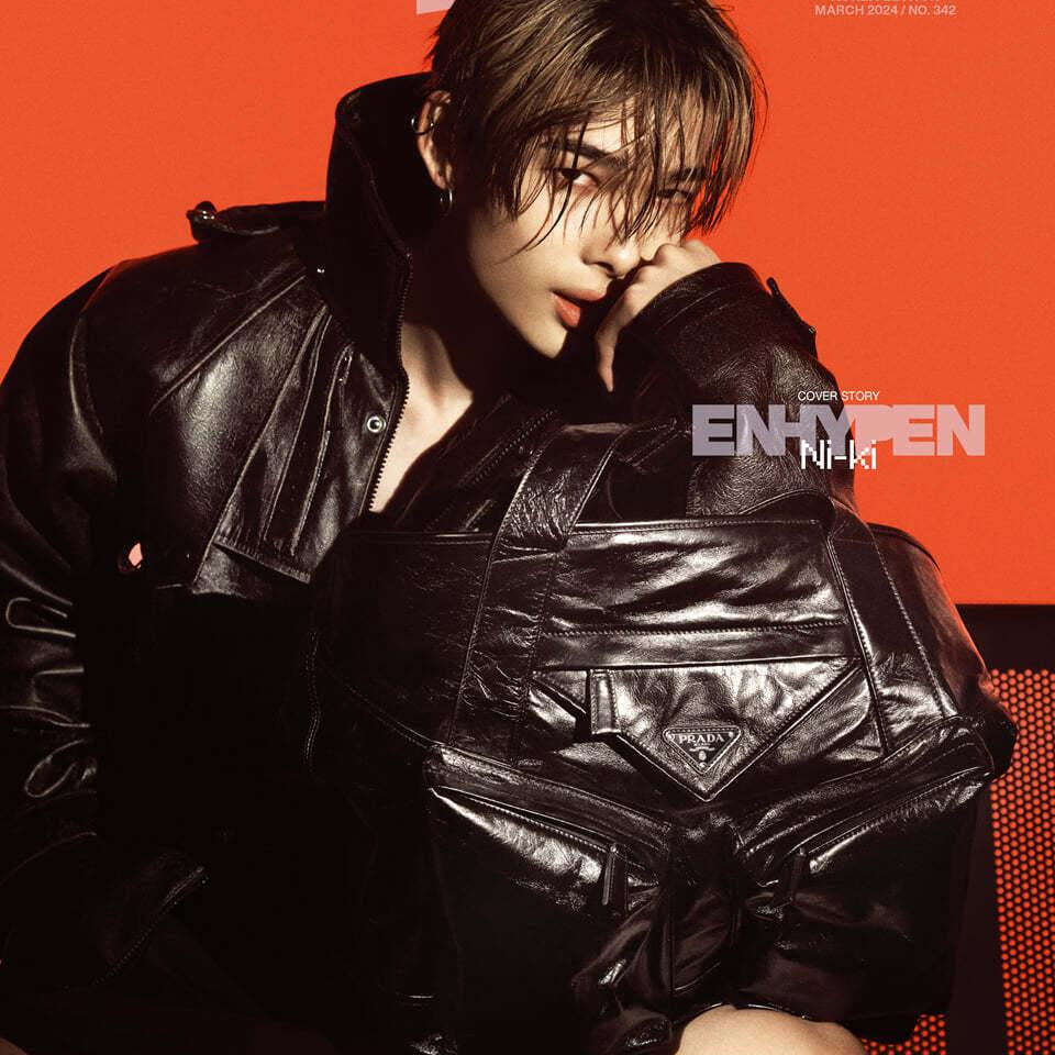 ENHYPEN ESQUIRE 2024 MARCH ISSUE MAGAZINE - Shopping Around the World with Goodsnjoy