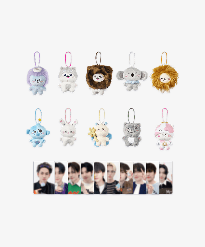 [PRE-ORDER] FUNNYTREASURE PLUSH KEYRING / SPECIAL EVENT - Shopping Around the World with Goodsnjoy