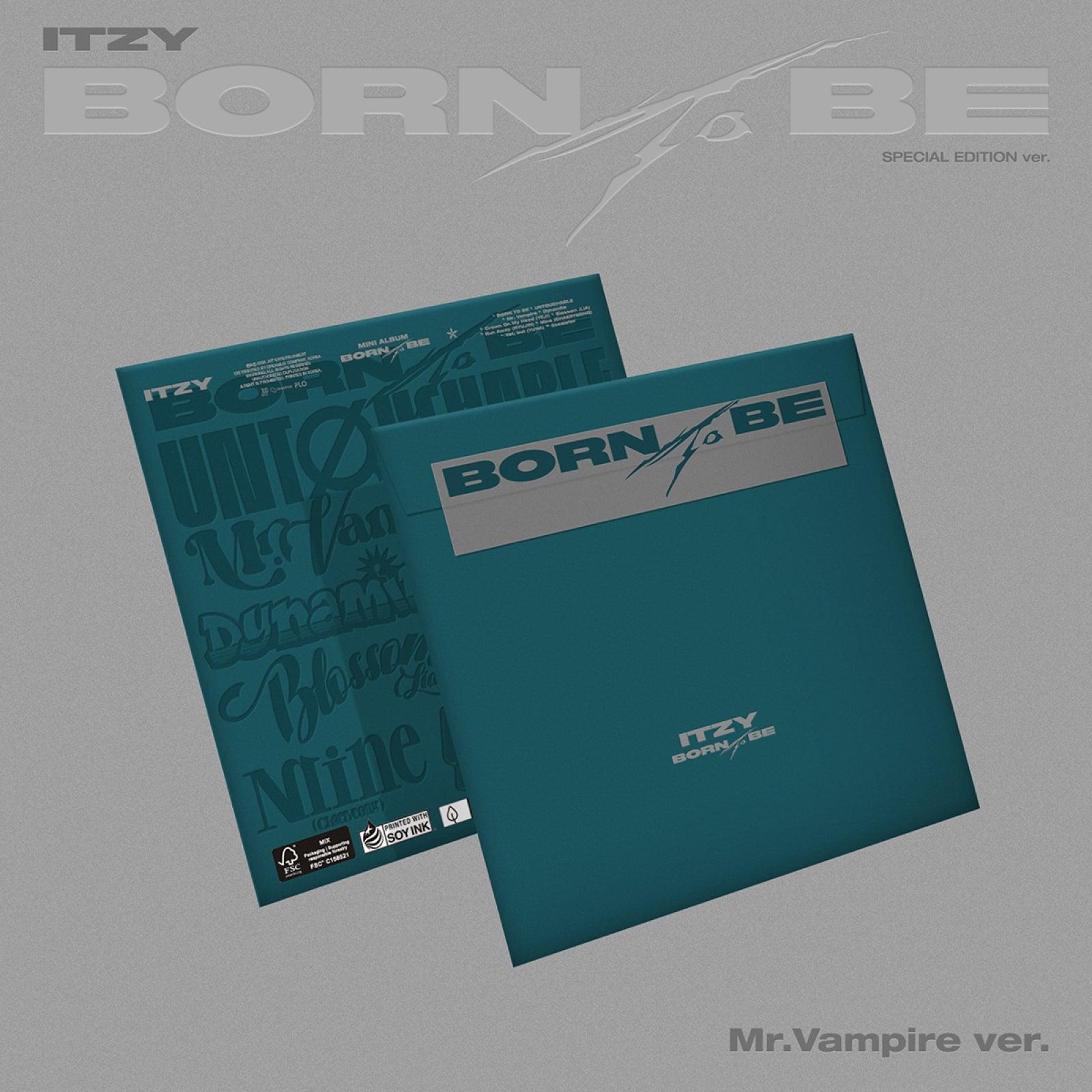 ITZY - BORN TO BE (SPECIAL EDITION) (Mr. Vampire Ver.) - Shopping Around the World with Goodsnjoy