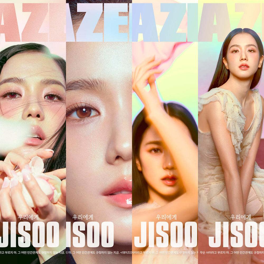 JISOO DAZED 2024 FEBRUARY ISSUE MAGAZINE - Shopping Around the World with Goodsnjoy
