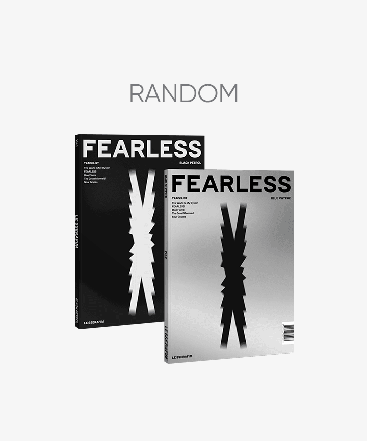 LE SSERAFIM / 1st Mini Album 'FEARLESS' Random - Shopping Around the World with Goodsnjoy