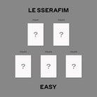 LE SSERAFIM - 3RD MINI ALBUM 'EASY' (COMPACT VER.) - Shopping Around the World with Goodsnjoy