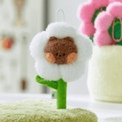 LINE FRIENDS minini FLOWER PLUSH KEYRING - Shopping Around the World with Goodsnjoy