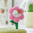 LINE FRIENDS minini FLOWER PLUSH KEYRING - Shopping Around the World with Goodsnjoy