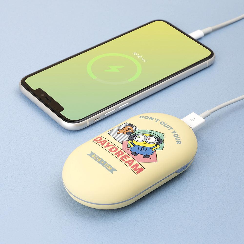 MINIONS HAND WARMER POWER BANK - Shopping Around the World with Goodsnjoy