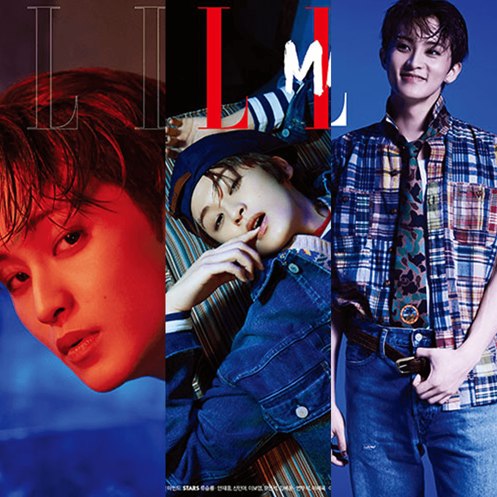 NCT MARK ELLE 2024 MARCH ISSUE MAGAZINE - Shopping Around the World with Goodsnjoy