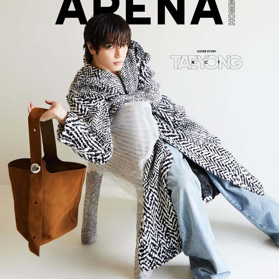 NCT TAEYONG AERNA HOMME 2024 FEBRUARY ISSUE MAGAZINE - Shopping Around the World with Goodsnjoy