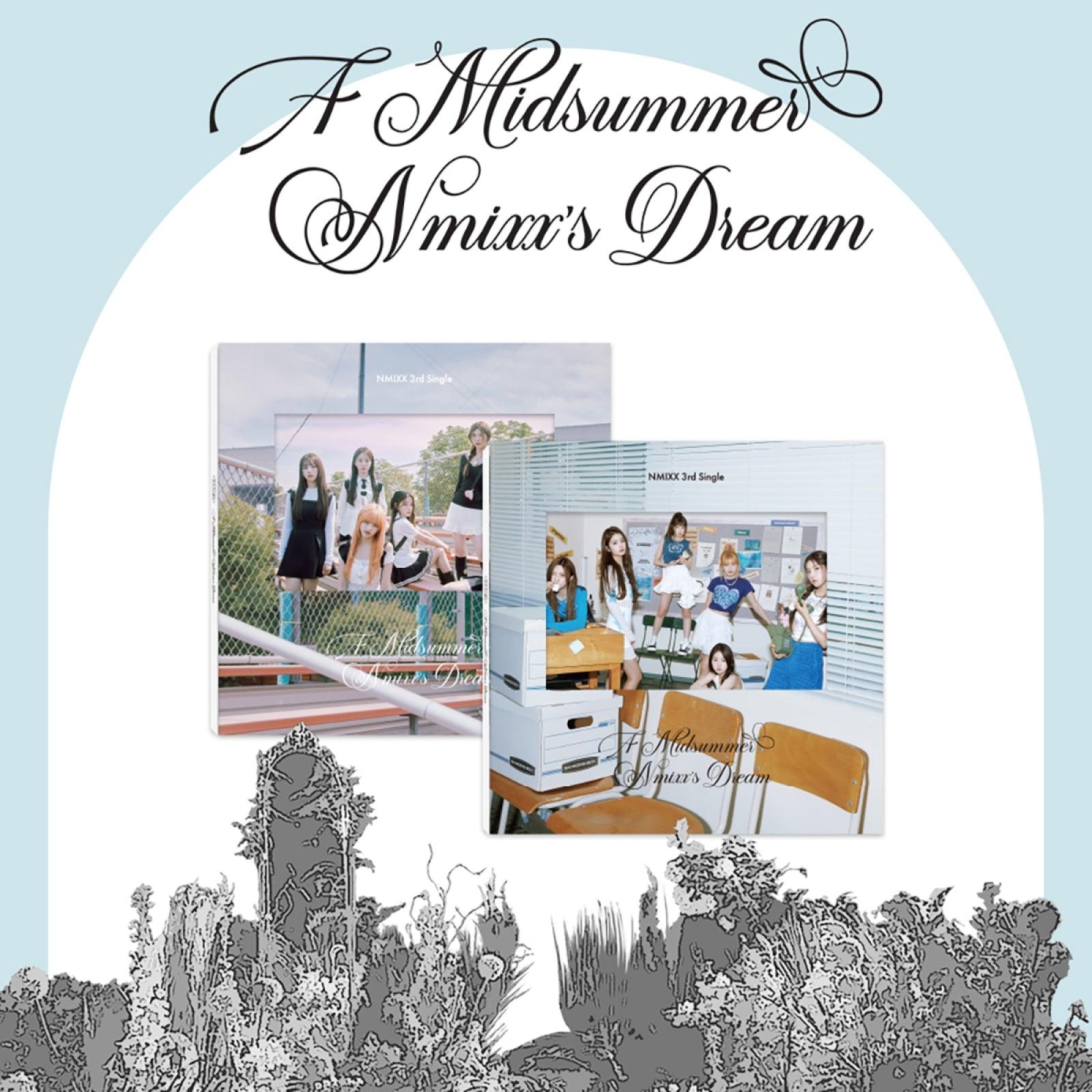 [PRE-ORDER] NMIXX A Midsummer NMIXX's Dream / 3RD SINGLE ALBUM (NSWER ver.) - Shopping Around the World with Goodsnjoy