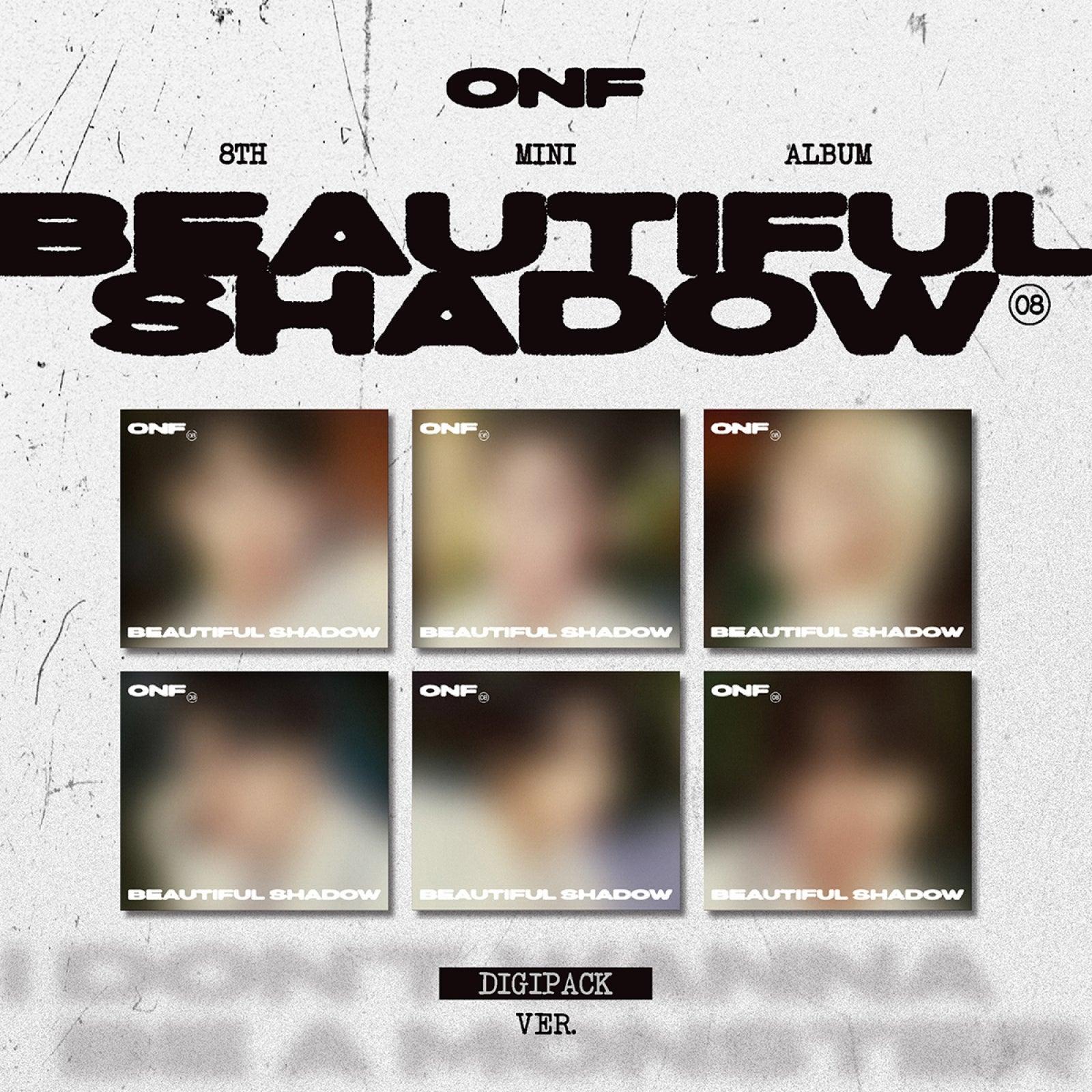 ONF - BEAUTIFUL SHADOW / 8TH MINI ALBUM (DIGIPACK) - Shopping Around the World with Goodsnjoy