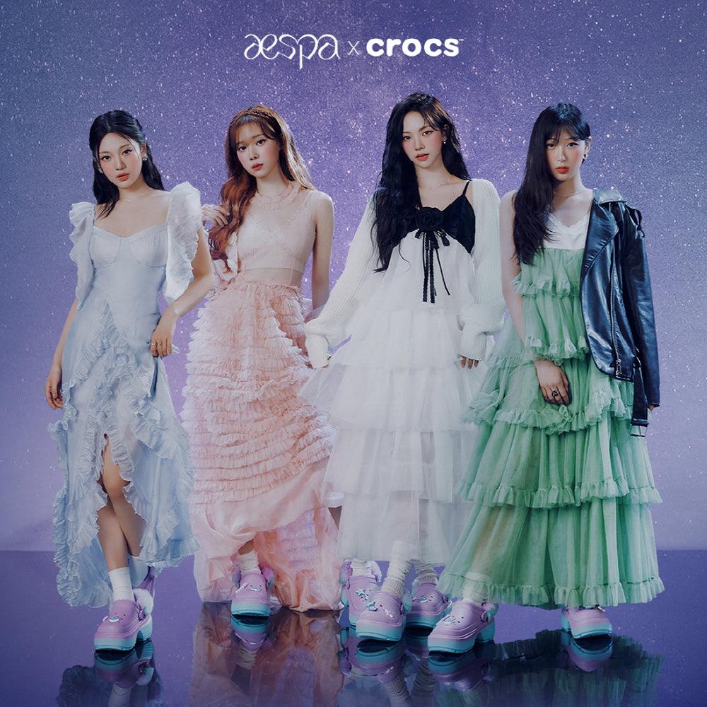 [PRE - ORDER] AESPA X CROCS OFFICIAL MD - Shopping Around the World with Goodsnjoy