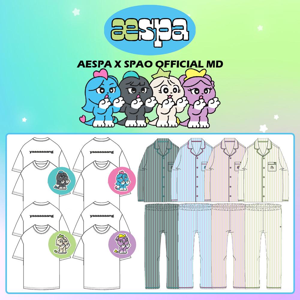 [PRE - ORDER] AESPA X SPAO OFFICIAL MD - Shopping Around the World with Goodsnjoy