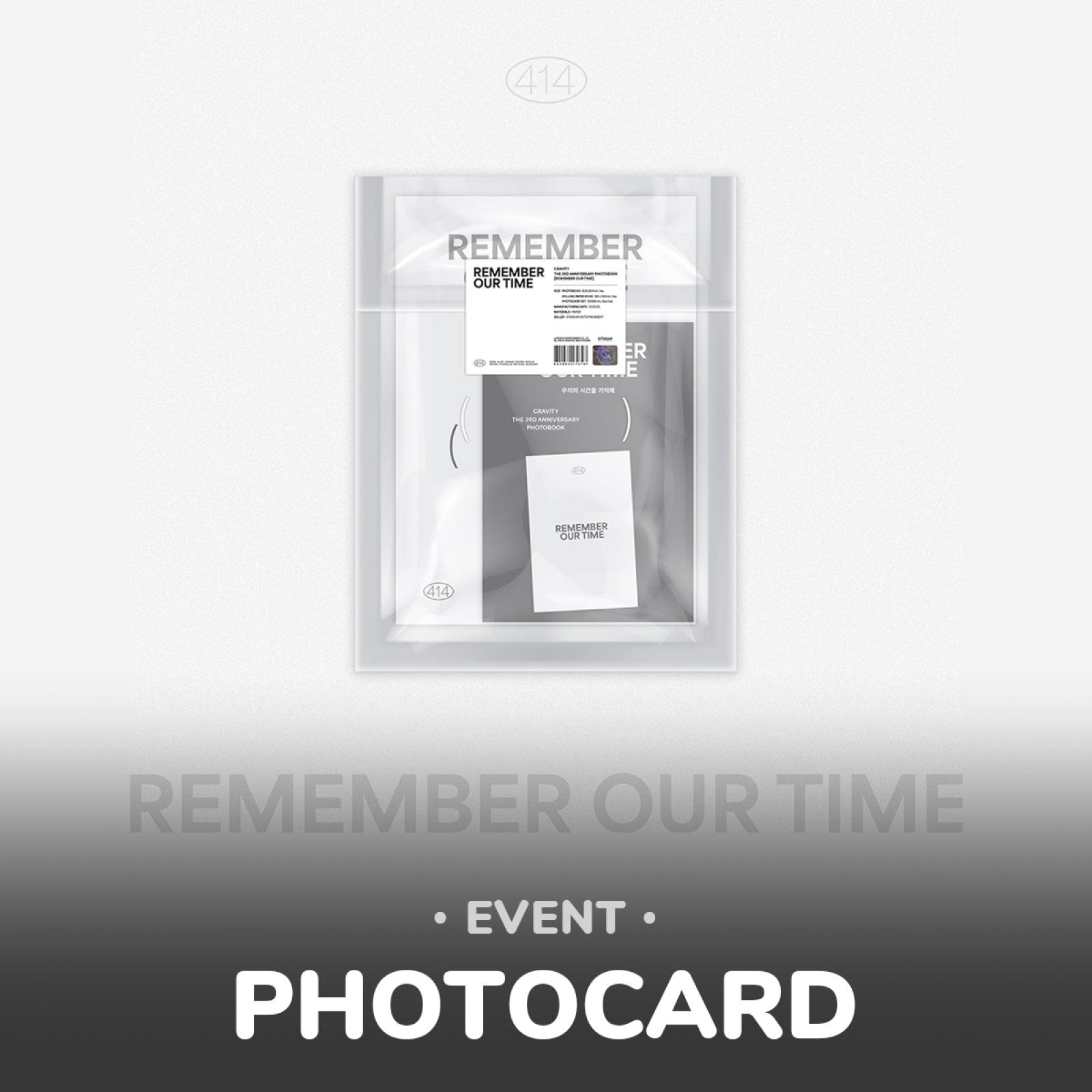 [PRE-ORDER] CRAVITY - THE 3RD ANNIVERSARY PHOTOBOOK [REMEMBER OUR TIME] - Shopping Around the World with Goodsnjoy