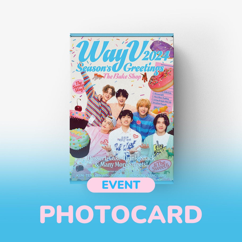 [PRE - ORDER] SM ENTERTAINMENT 2024 SEASON’S GREETINGS [PHOTO CARD EVENT](SM TOWN VER.) - Shopping Around the World with Goodsnjoy