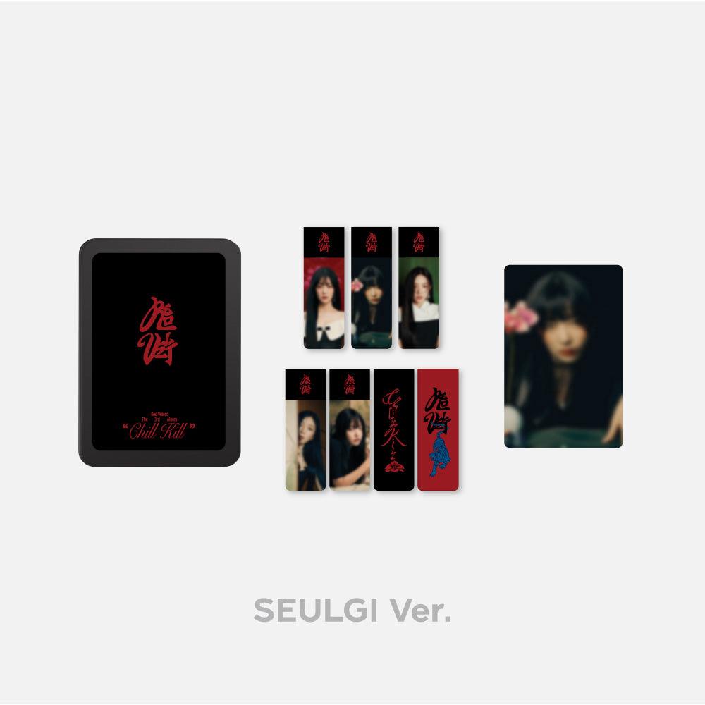 RED VELVET - THE 3RD ALBUM "CHILL KILL" OFFICIAL MD [BLACK] - Shopping Around the World with Goodsnjoy