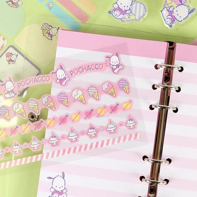 SANRIO CHARACTERS POCHACCO BIG DIARY DECO BAG SET - Shopping Around the World with Goodsnjoy