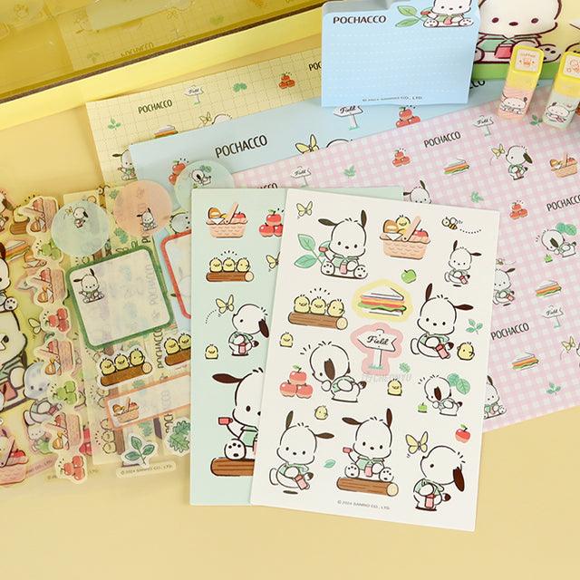 SANRIO CHARACTERS POCHACCO CUTE DIARY DECO BAG SET - Shopping Around the World with Goodsnjoy