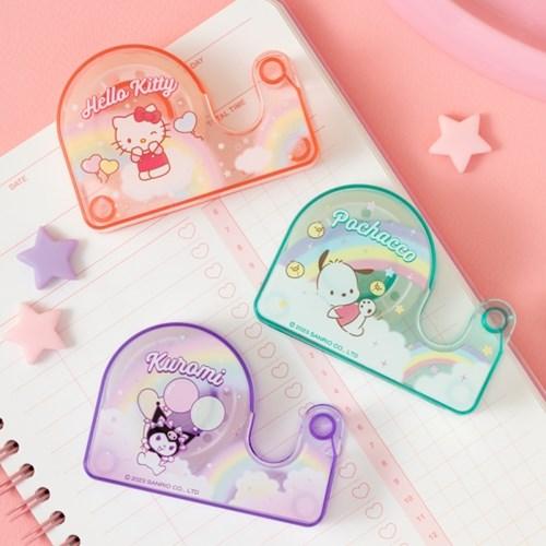 SANRIO CHARACTERS RAINBOW TRANSPARENT TAPE - Shopping Around the World with Goodsnjoy
