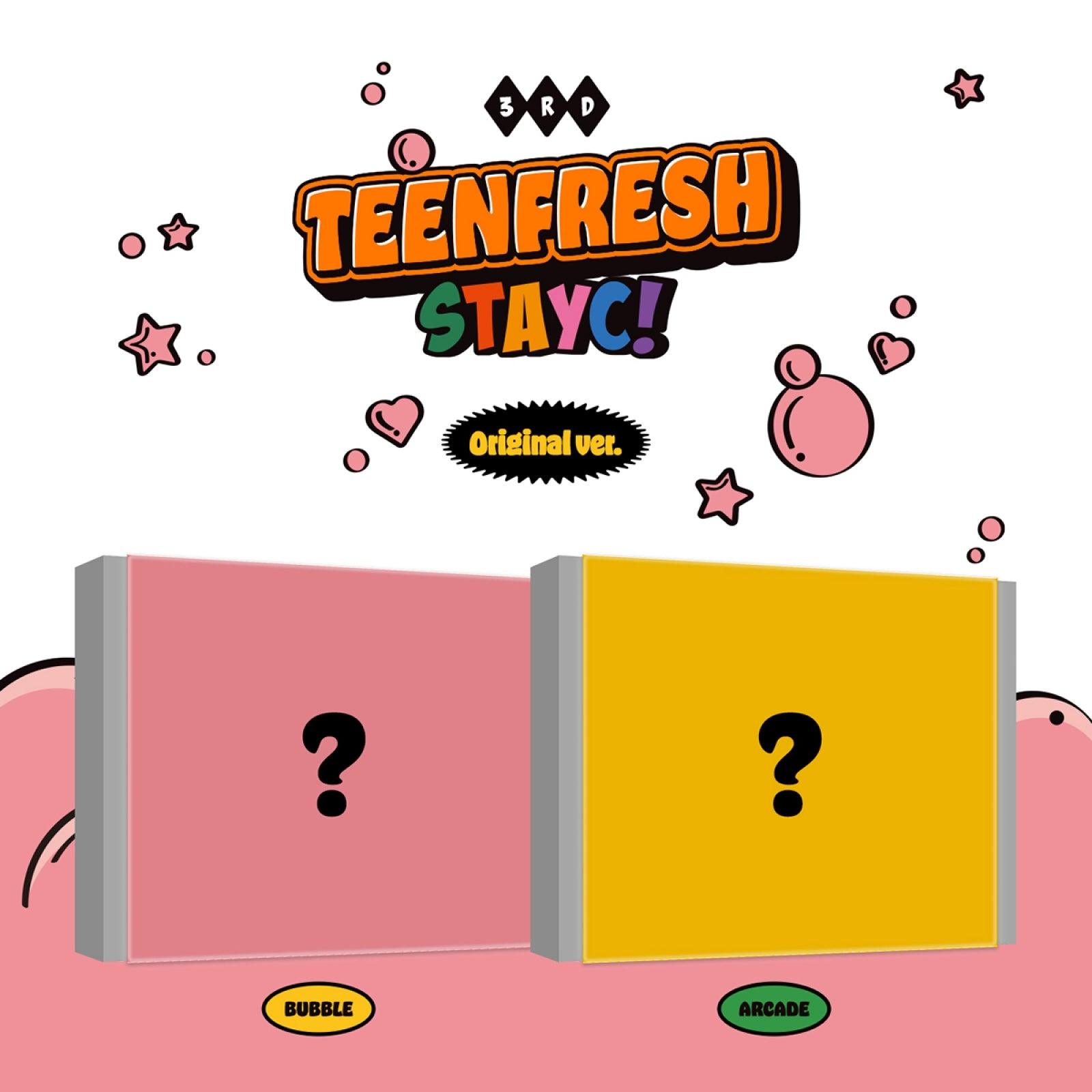 [PRE-ORDER] STAYC TEENFRESH / The 3rd Mini Album - Shopping Around the World with Goodsnjoy