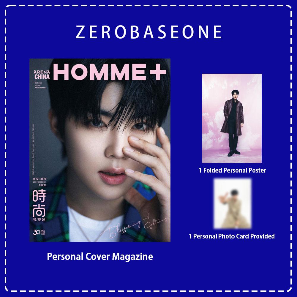 ZEROBASEONE - ARENA HOMME PLUS OCTOBER 2023 MAGAZINE (CHINESE VER.) - Shopping Around the World with Goodsnjoy