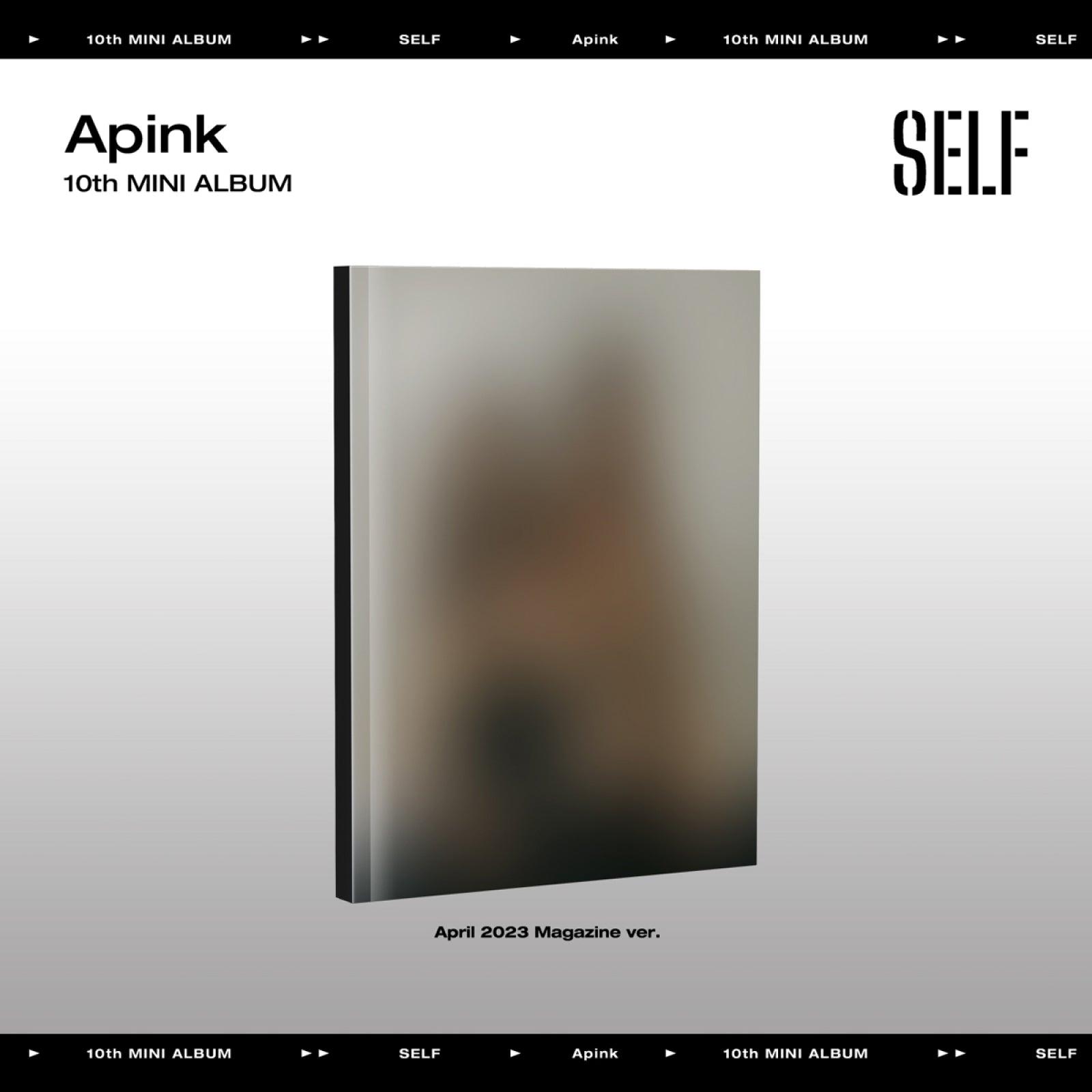 [PRE-ORDER] APINK - SELF / 10th Mini Album (April 2023 Magazine Ver.) - Shopping Around the World with Goodsnjoy