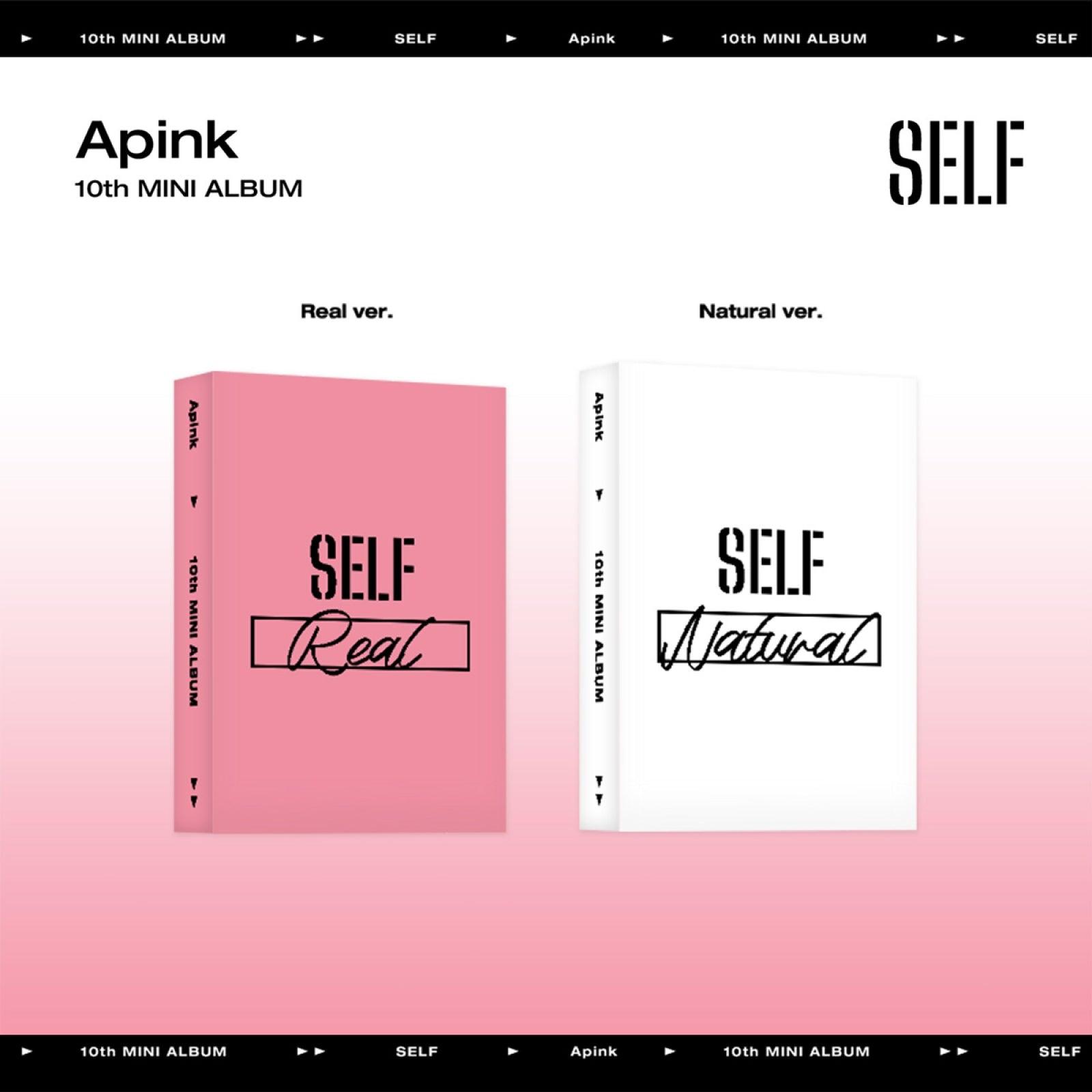 [PRE-ORDER] APINK - SELF / 10th Mini Album (Platform ver.) (Real ver. / Natural ver.) - Shopping Around the World with Goodsnjoy
