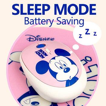 ★Authentic★Disney Mickey Mouse Multi Pairing Wireless Silent Mouse★Noiseless Button/ Slim Design - Shopping Around the World with Goodsnjoy