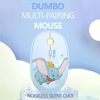 ★Authentic★Disney★Dumbo Multi Pairiing Wireless Silent Mouse★Noiseless Button/Sleep Mode - Shopping Around the World with Goodsnjoy