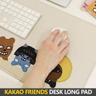 ★Authentic★KAKAO FRIENDS Long Mouse Pad/ Large Desk Pad/ Keyboard Pad/ Cute Mouse Pad - Shopping Around the World with Goodsnjoy