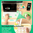 ★Authentic★LINE FRIENDS minini Wireless Keyboard/ 3in1 Multi Pairing/Multi Connection/Slim Design - Shopping Around the World with Goodsnjoy