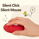 ★Authentic★PEANUTS★Snoopy Multi Pairiing Wireless Silent Mouse★Noiseless Button/ Sleep Mode - Shopping Around the World with Goodsnjoy