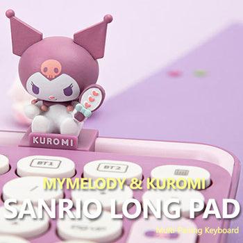 ★Authentic★Sanrio Mymelody and Kuromi Wireless Keyboard/ 3in1 Multi Pairing/ Multi Connection - Shopping Around the World with Goodsnjoy