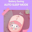 Authentic★Sanrio★My Melody and Kuromi Multi Pairing Wireless Silent Mouse★Sleep Mode/ Invisible - Shopping Around the World with Goodsnjoy