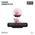 BT21 Baby Parking Lot Number Car Phone Number Plate - Shopping Around the World with Goodsnjoy