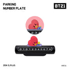 BT21 Baby Parking Lot Number Car Phone Number Plate - Shopping Around the World with Goodsnjoy