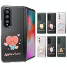 BT21 Baby Sketch Galaxy Z Fold 4 Transparent Slim Case - Shopping Around the World with Goodsnjoy