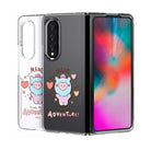 BT21 Baby Sketch Galaxy Z Fold3 Transparent Slim Case - Shopping Around the World with Goodsnjoy