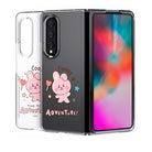 BT21 Baby Sketch Galaxy Z Fold3 Transparent Slim Case - Shopping Around the World with Goodsnjoy