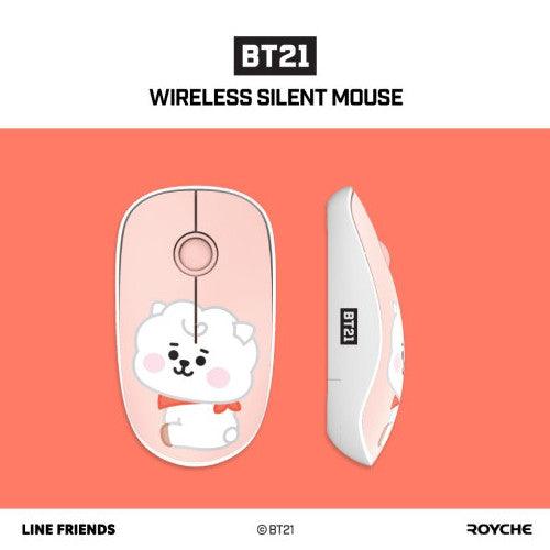 BT21 Baby Wireless Silent Mouse★ Noiseless Button/ BT21 Baby Character Design Mouse - Shopping Around the World with Goodsnjoy