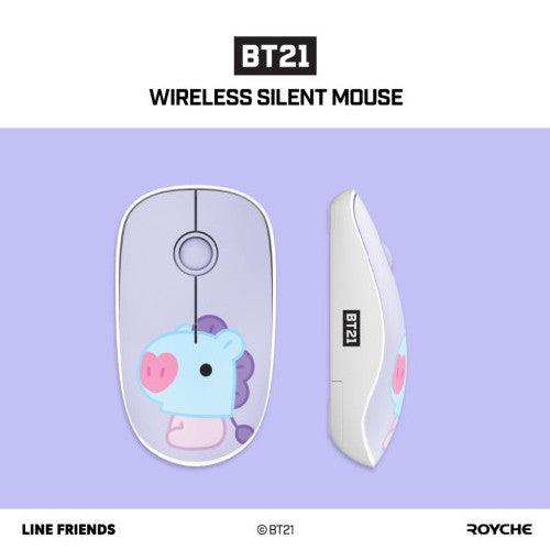 BT21 Baby Wireless Silent Mouse★ Noiseless Button/ BT21 Baby Character Design Mouse - Shopping Around the World with Goodsnjoy
