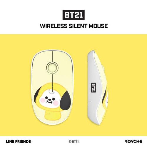 BT21 Baby Wireless Silent Mouse★ Noiseless Button/ BT21 Baby Character Design Mouse - Shopping Around the World with Goodsnjoy