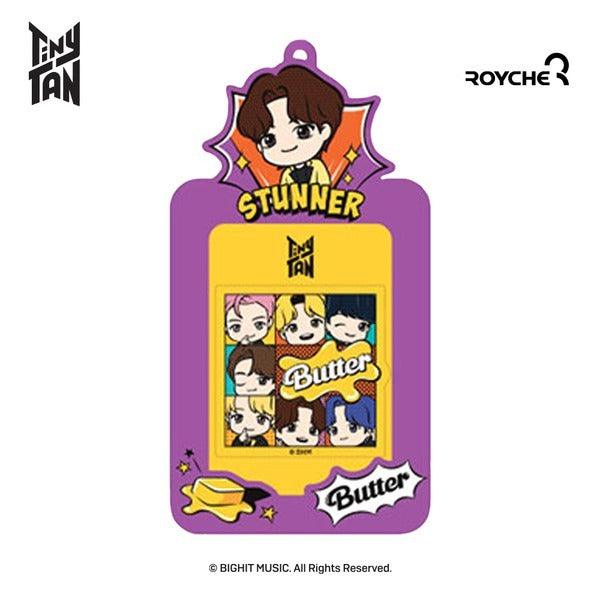 ★BT21 by BTS OFFICIAL★ BTS TiniTAN Butter Photo Card Key Holder/ Key Ring/ Key Chain/ Photo Strap - Shopping Around the World with Goodsnjoy