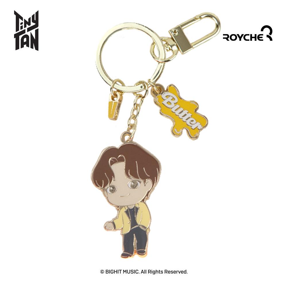 ★BT21 by BTS OFFICIAL★ BTS TinyTAN Butter Swing Metal Keyring - Shopping Around the World with Goodsnjoy